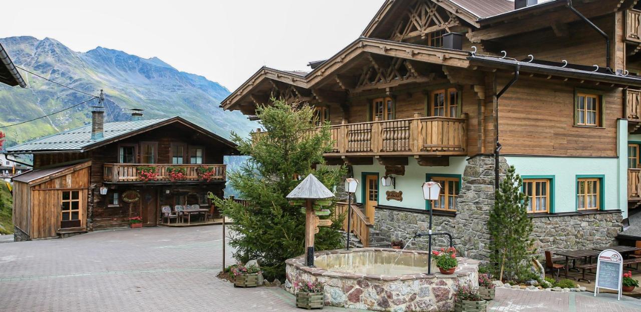 Hotel Silbertal - Almhuetten Sölden Extérieur photo